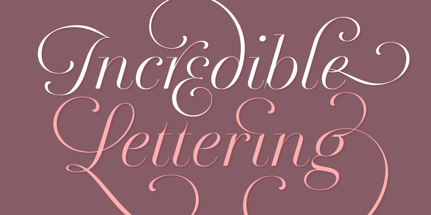 Breathe Neue Special Font preview